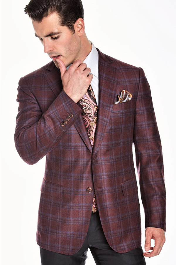 Ravazzolo Sportcoat in Super 130's Wool Flannel
