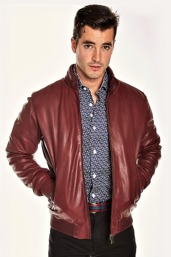 Torras Lamb Leather Zip Blouson